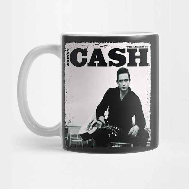 Johnny Cash Legend by Marc Graphic